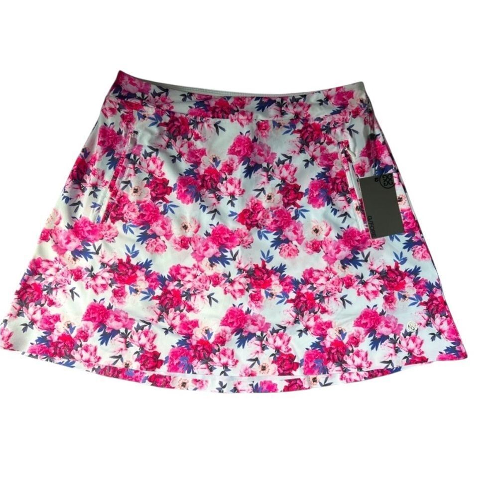 G/FORE G4 Womens Golf, tennis or pickleball Skort Floral Print S Polyester